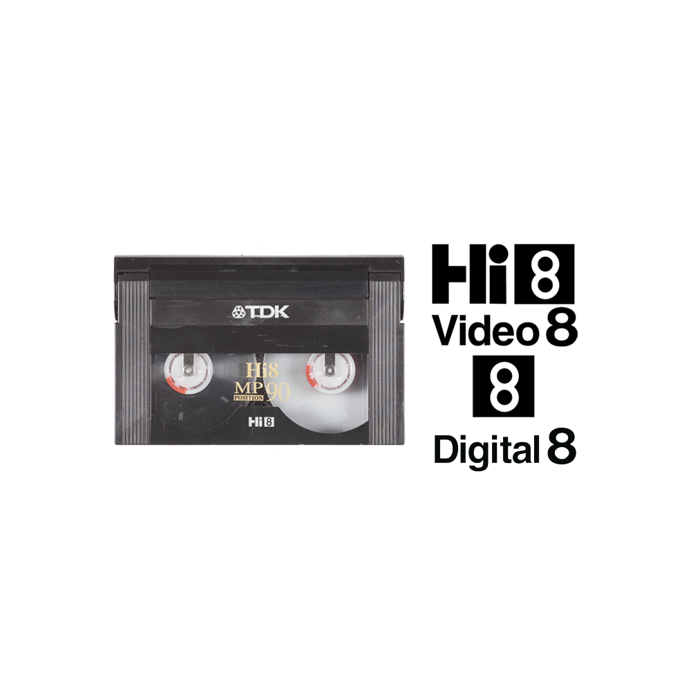 JVC Hi8 partículas de Metal blanco videocámars 8 mm Video Cassette Ideal para grabación Digital 8 90 Min HMP PAL cinta para alta Resoltion y Adviento P5-90HMP 